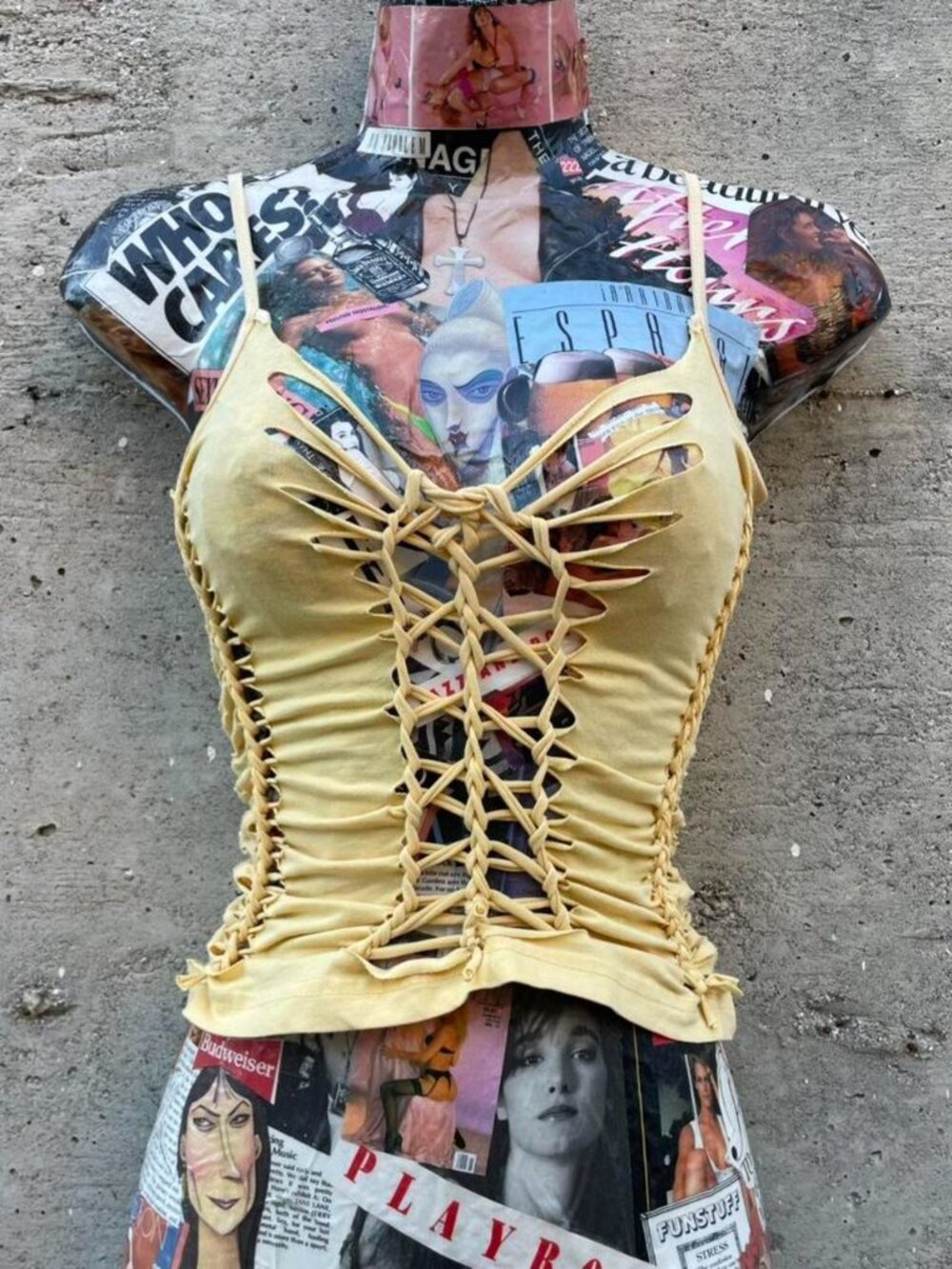 ♡ sweet sunshine braided cami ♡